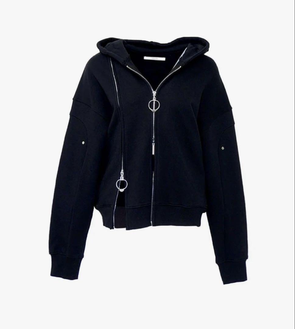 最安値　THEREDTHREAD w zip hoodie long　パーカー