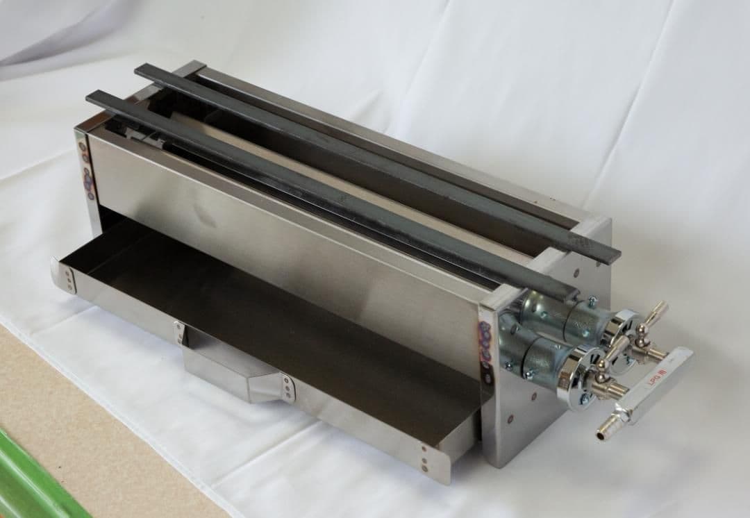 新品 串焼き機 焼鳥機器 五平餅 LP プロパンガス 炉端焼き鳥