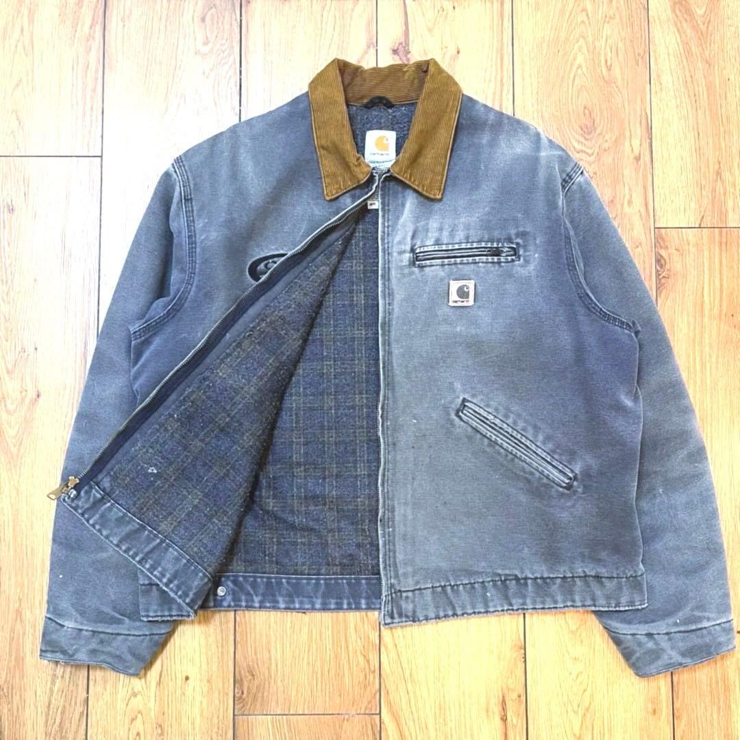 【希少】90s USA製 カーハート デトロイトジャケット J97 PLT