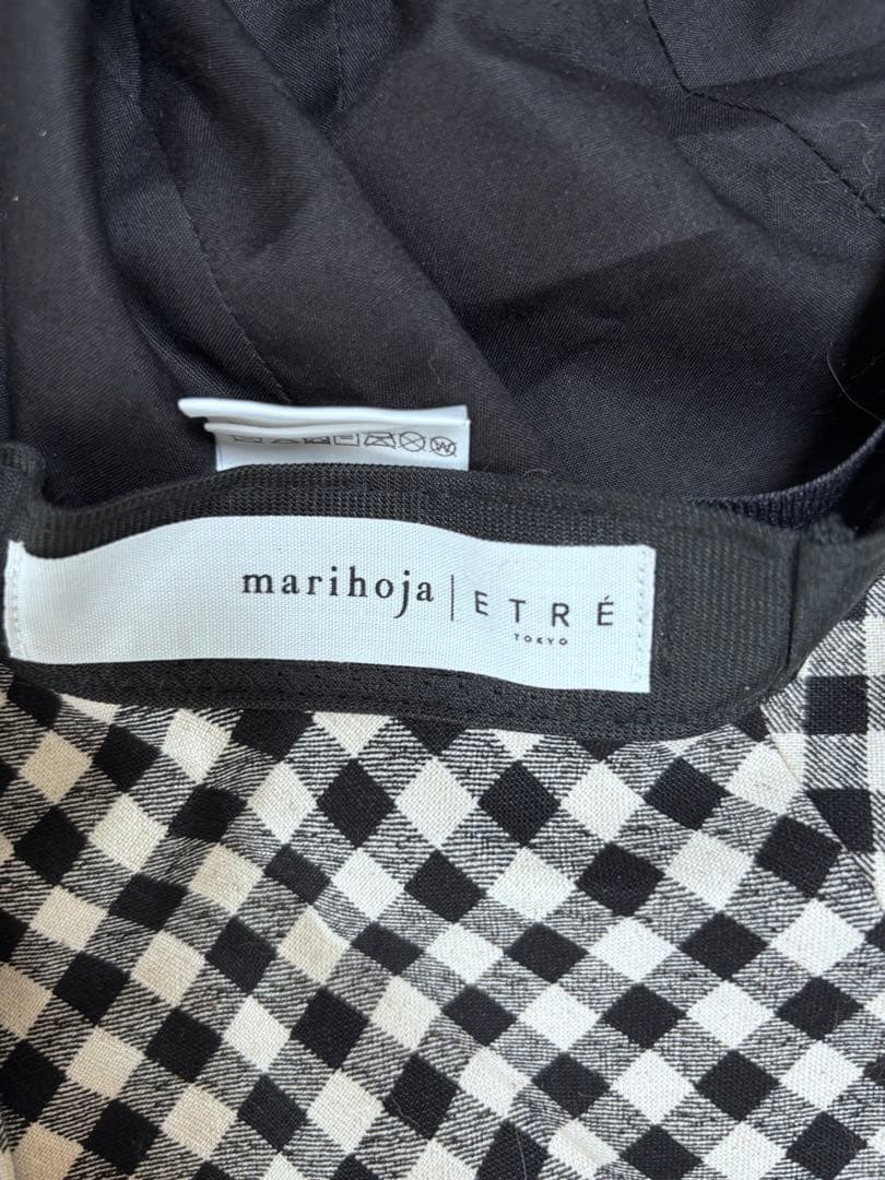 marihoja × ETRE TOKYO パターンソフトキャペリン