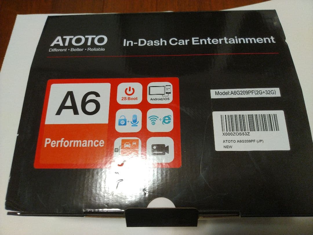 9インチ　ATOTO A6G209PF オーディオディスプレー