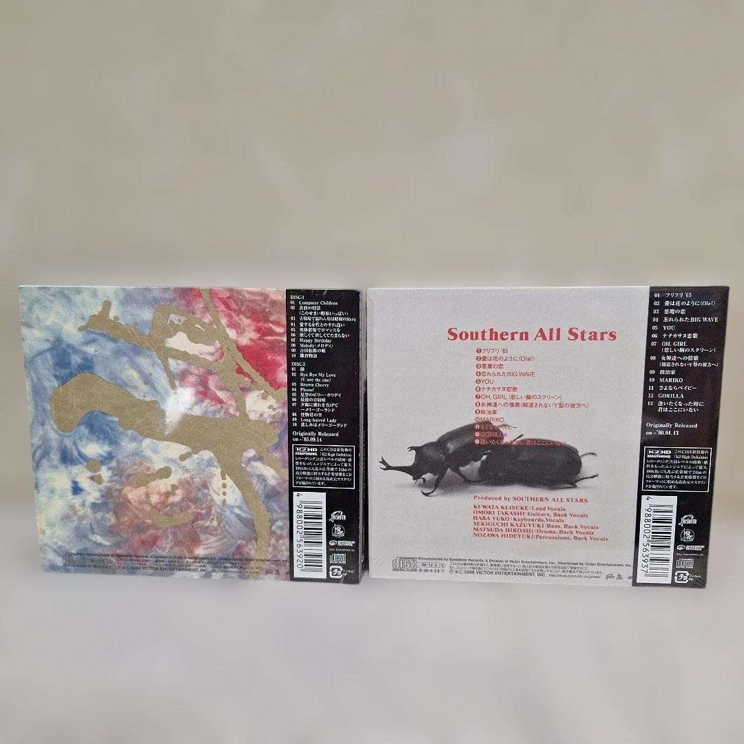 サザンオールスターズ　デジパック仕様CD未開封13枚　おまけ中古CD2枚