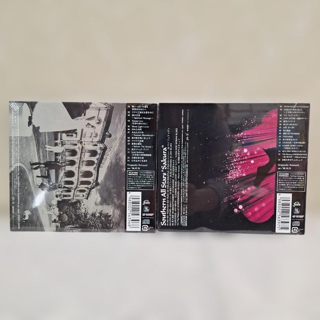 サザンオールスターズ　デジパック仕様CD未開封13枚　おまけ中古CD2枚