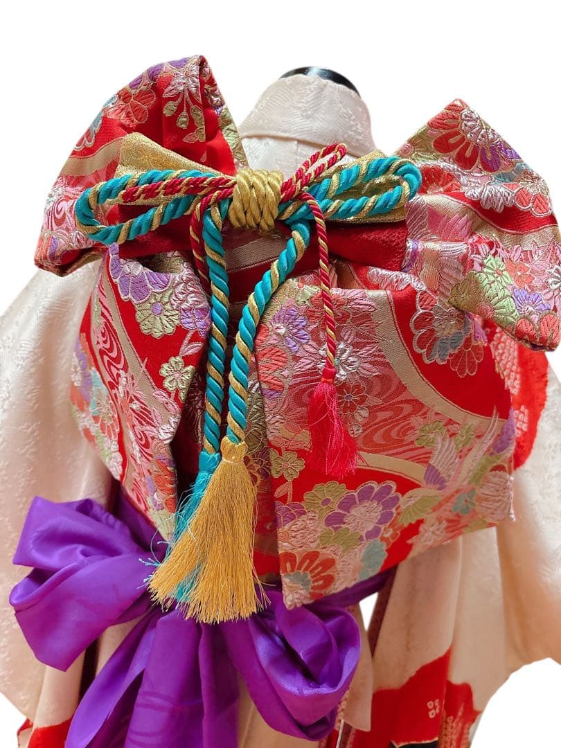 七五三☆正絹 絞り 着物のみ