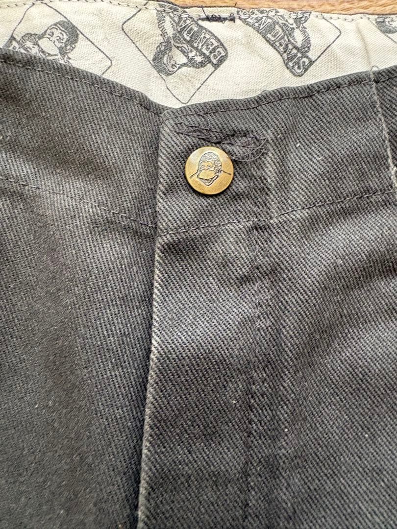 希少 USA製 BEN DAVIS ゴリラカット 黒 / フリスコパンツ型