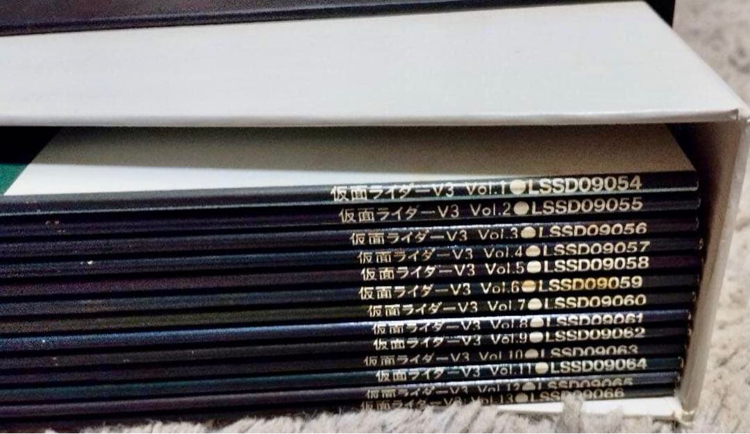 仮面ライダーV3 レーザーディスクBOX