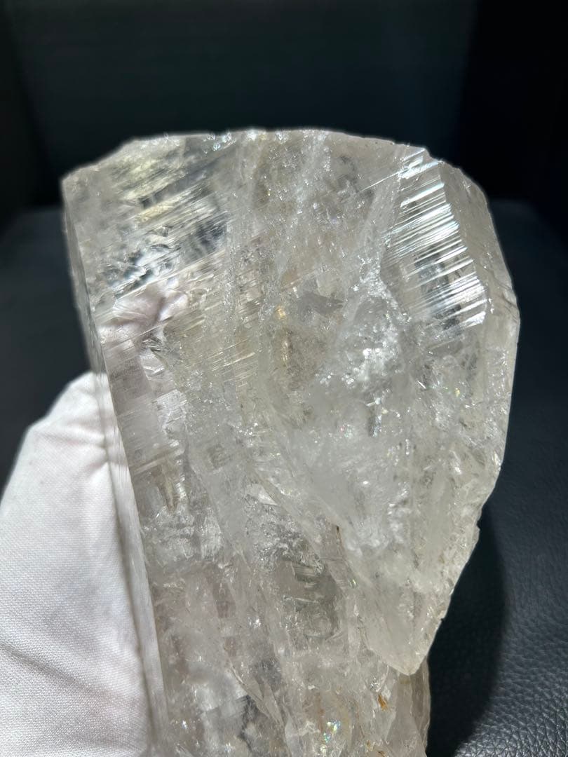 レムリアン　ヒマラヤ水晶　原石　レムリアンシード天然石　特大1194g　最強浄化