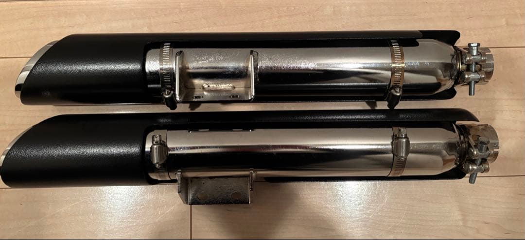 バンス＆ハインズ　ツインスラッシュ3インチ　O2キャンセラー鼓動バッフルセット