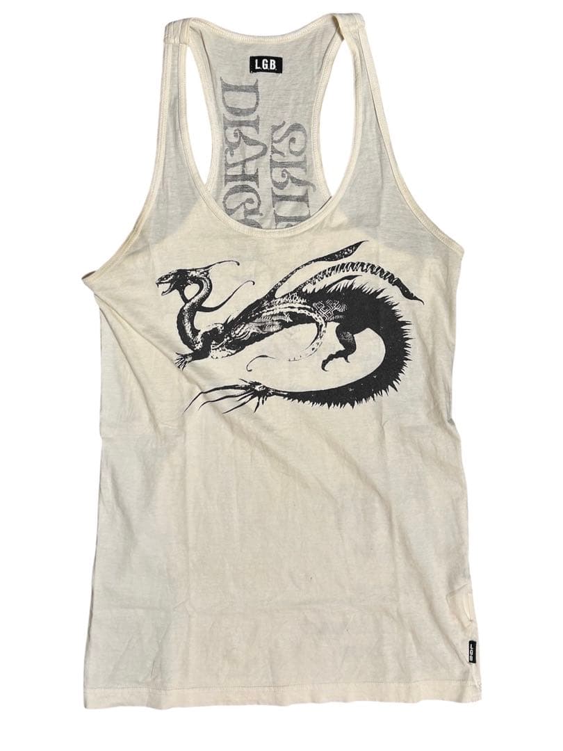 L.G.B. ドラゴンプリント タンクトップ　ルグラン　archive