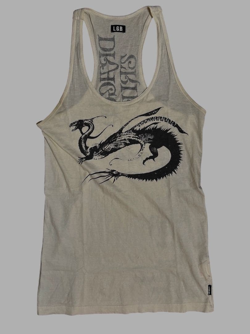 L.G.B. ドラゴンプリント タンクトップ　ルグラン　archive