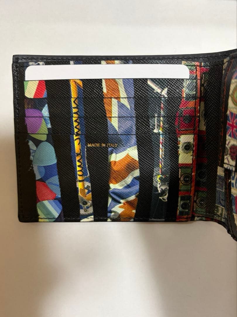 Paul Smith ブラック 二つ折り財布