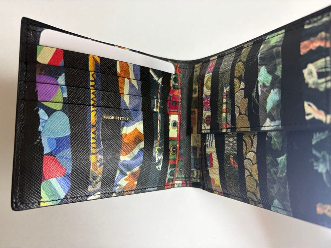 Paul Smith ブラック 二つ折り財布