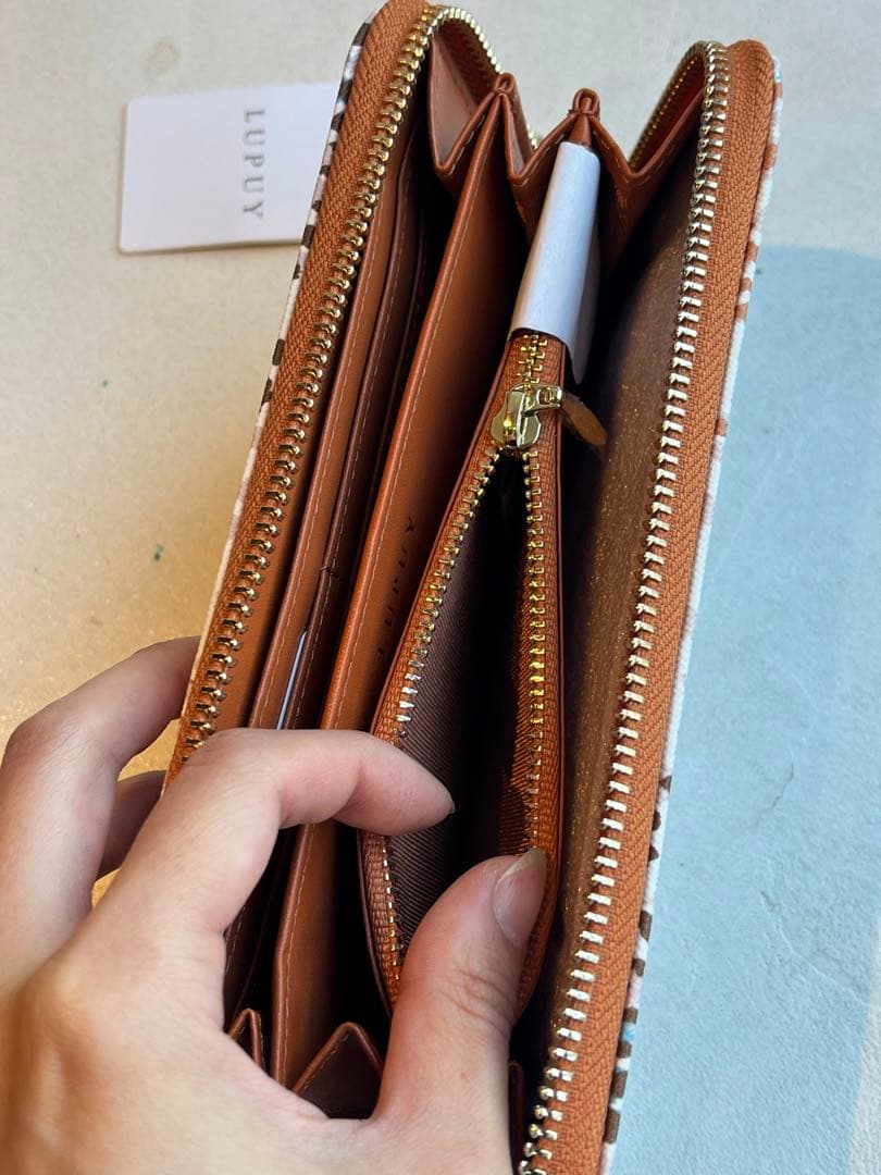 【新品未使用】LUPUY 花柄とレオパード柄 長財布2点セット　定価30800円