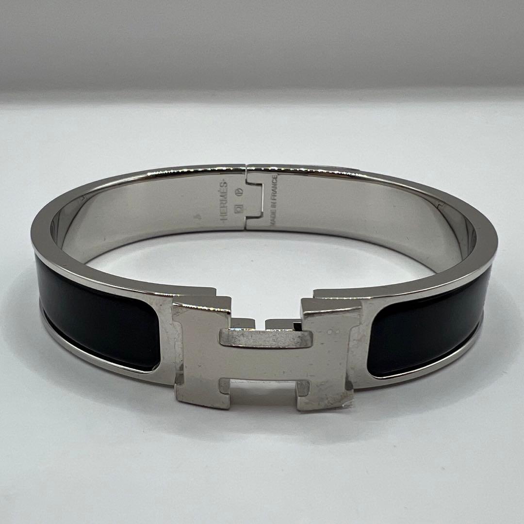 【未使用品】エルメス ブレスレット クリックH GM 付属品完備 ブラック