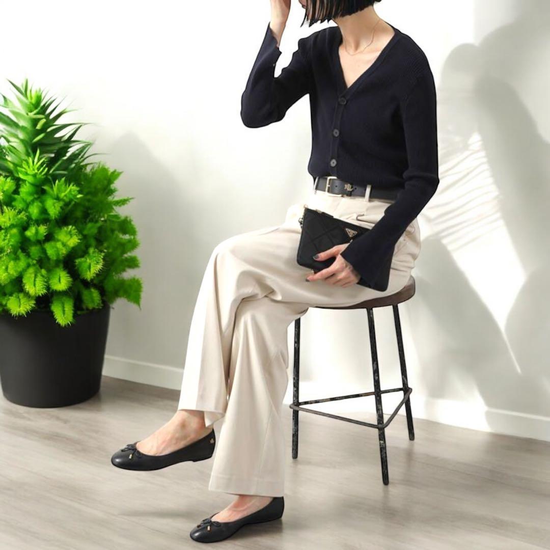 大人気！【Ralph Lauren】Jayna おしゃれフラットシューズ24cm