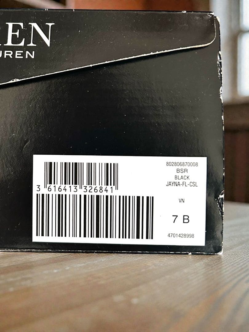 大人気！【Ralph Lauren】Jayna おしゃれフラットシューズ24cm