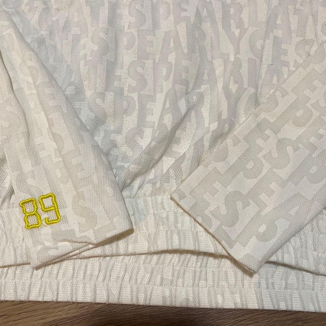 美品♡パーリーゲイツ♡メッシュパーカー♡ホワイト♡イエロー♡S