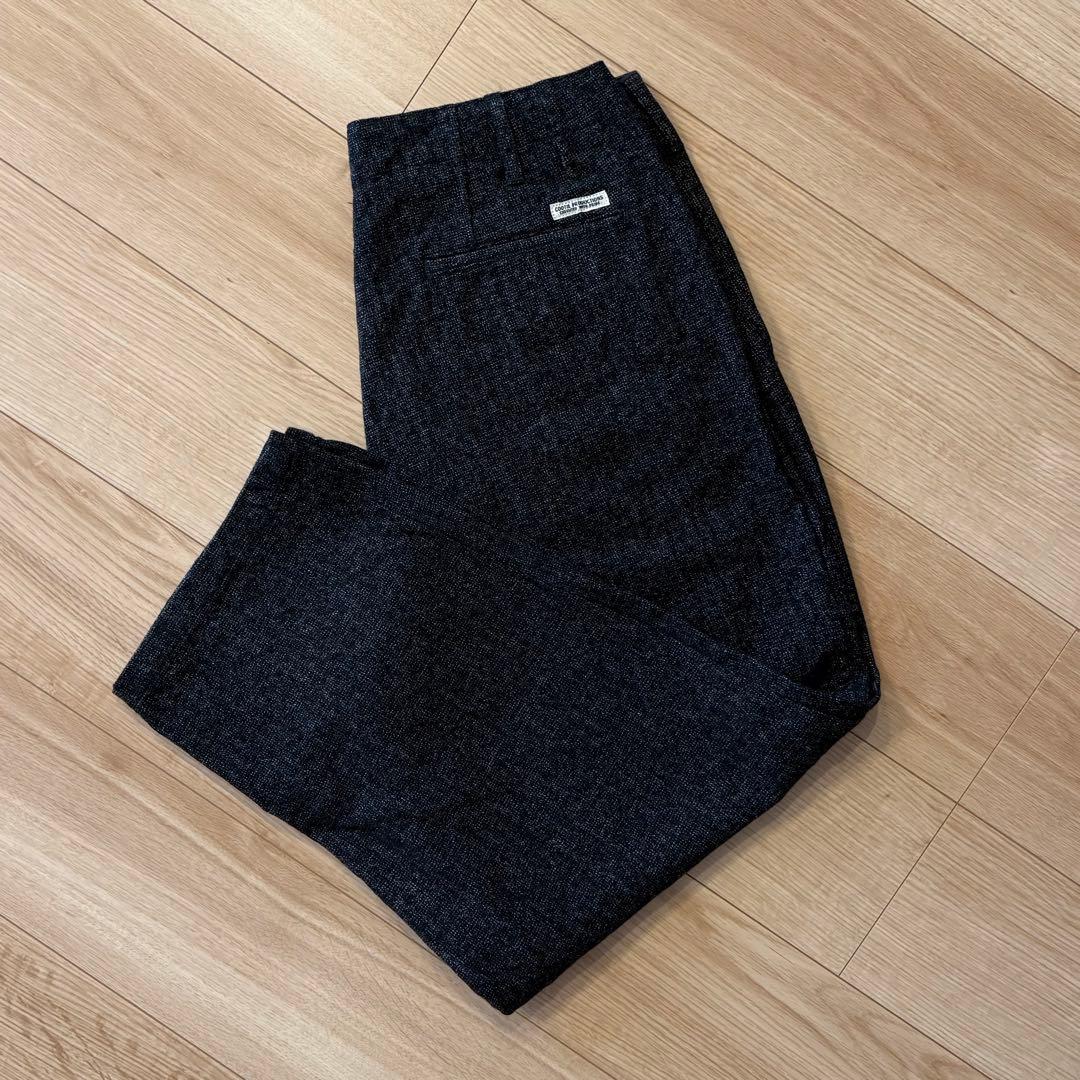 パンツ COOTIE / MELANGE WOOL 2 TUCK TROUSERS