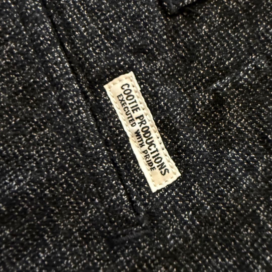 パンツ COOTIE / MELANGE WOOL 2 TUCK TROUSERS