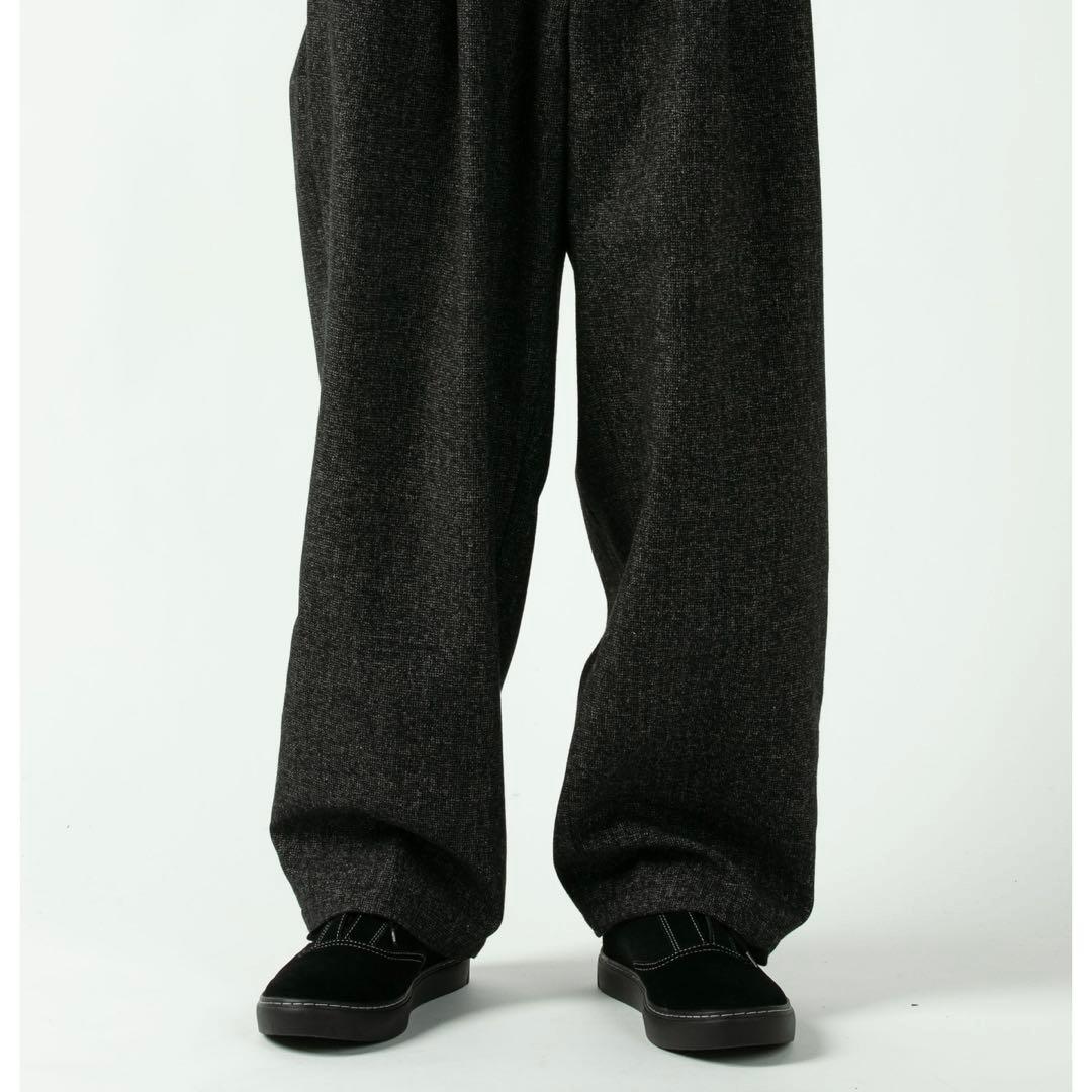 パンツ COOTIE / MELANGE WOOL 2 TUCK TROUSERS