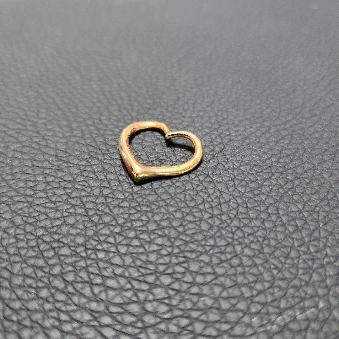 k18　オープンハート　ペンダントトップ