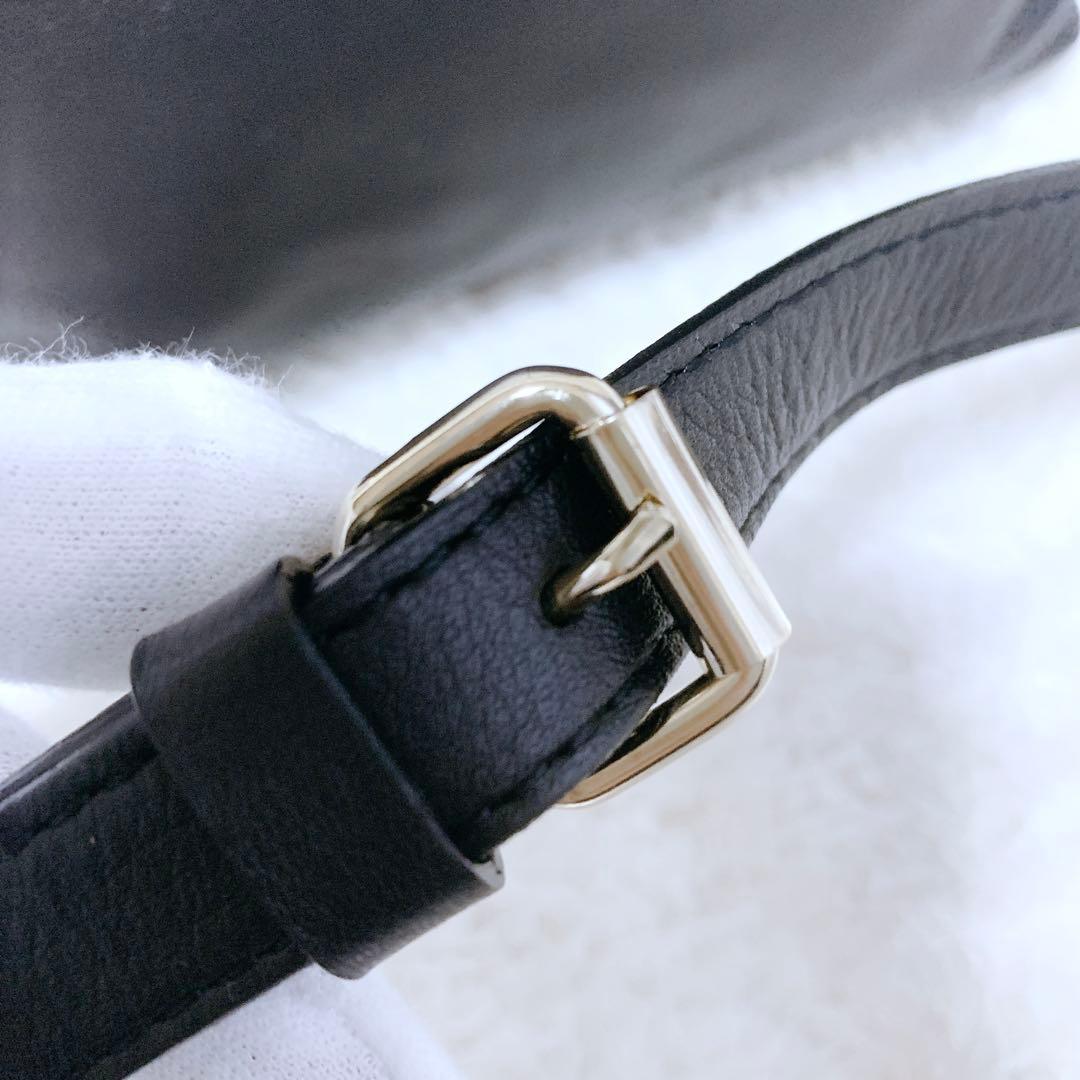 【はる】ほぼ未使用♪ russet ラシット ソフトレザーショルダーバッグ