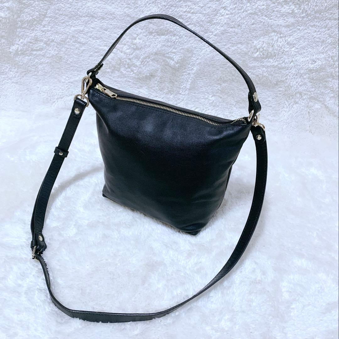 【はる】ほぼ未使用♪ russet ラシット ソフトレザーショルダーバッグ