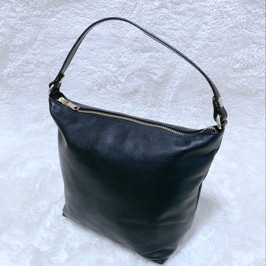 【はる】ほぼ未使用♪ russet ラシット ソフトレザーショルダーバッグ