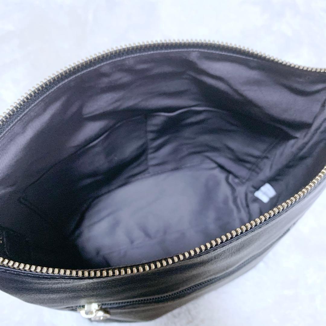 【はる】ほぼ未使用♪ russet ラシット ソフトレザーショルダーバッグ