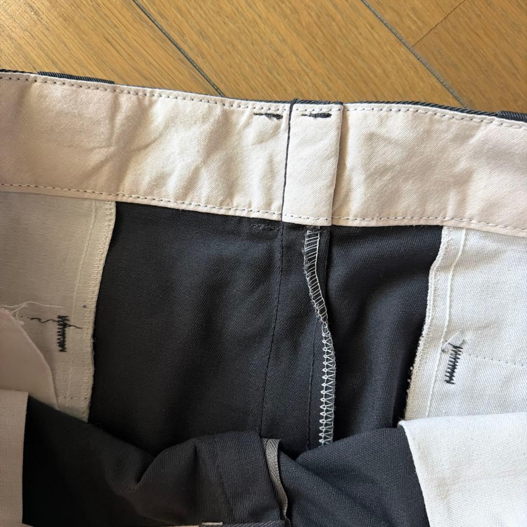 USA製　90s dickies チャコールグレー　W36 TALON