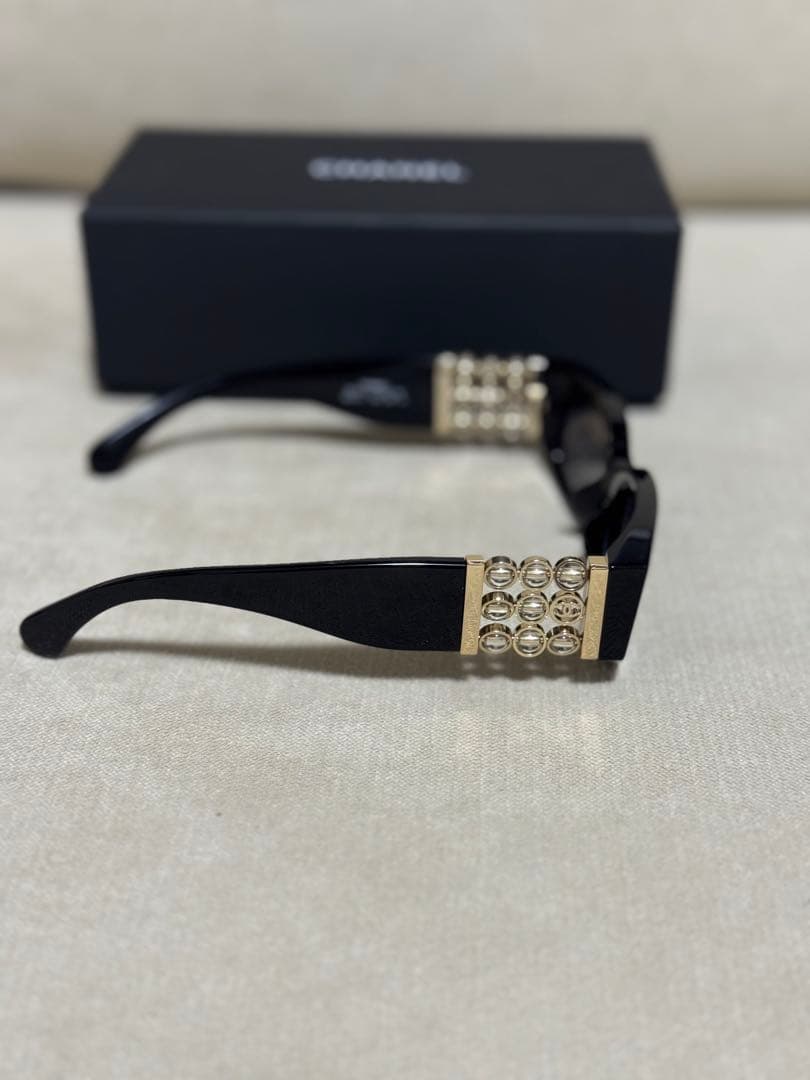 国内完売 シャネル サングラス オーバル シェイプ アイウェア