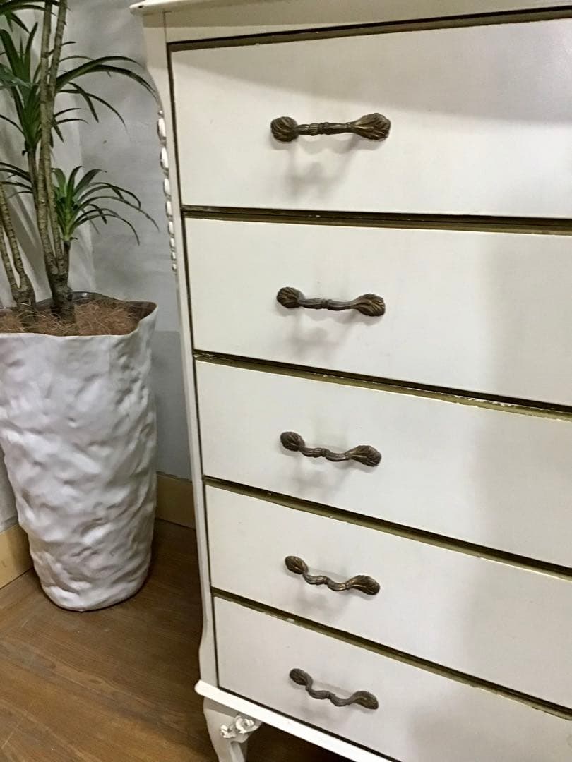 asdf☆管314☆イギリス製☆アンティーク☆1930年代☆5段チェスト