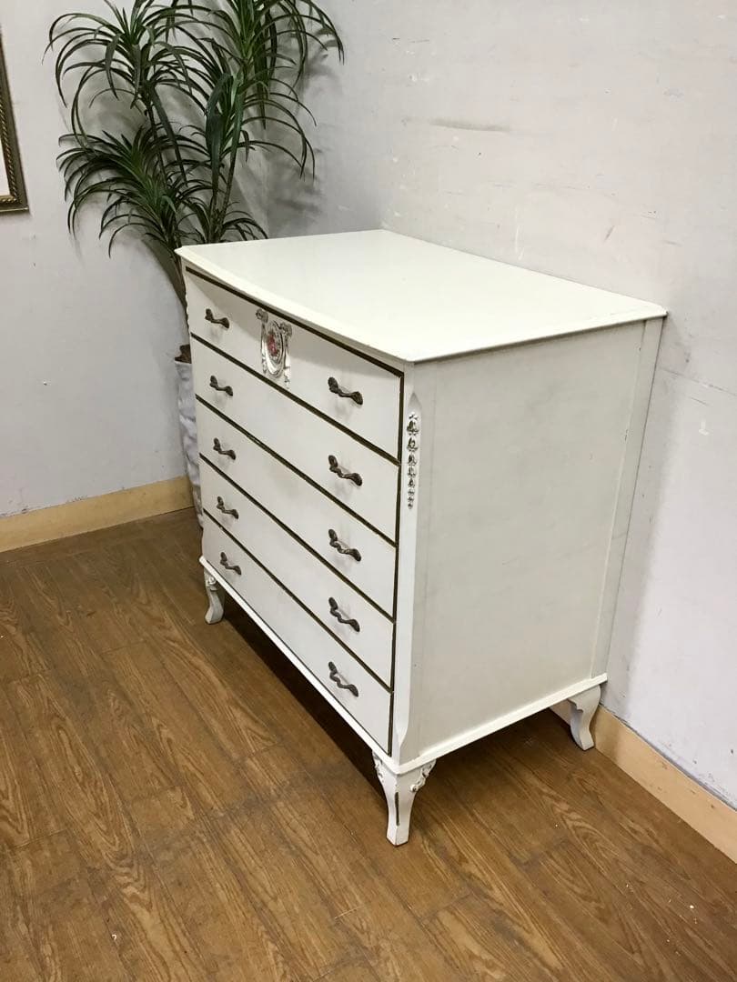 asdf☆管314☆イギリス製☆アンティーク☆1930年代☆5段チェスト