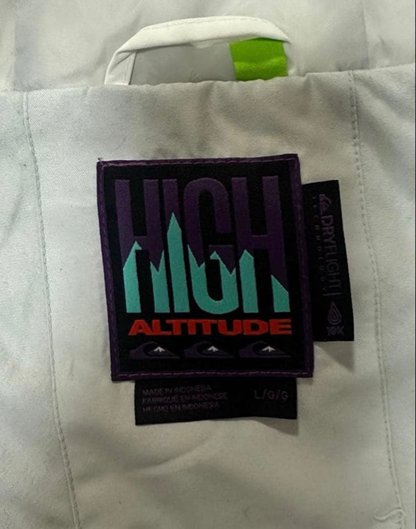 上下セット撥水スノーボードウェア Quiksilver×OUTLAXセットアップ