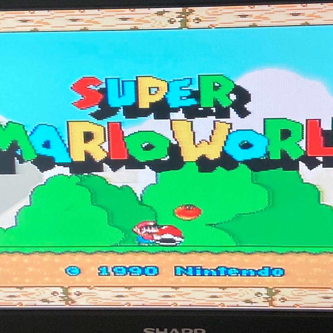スーパーファミコン（SFC）【スーパーマリオワールド】箱つき【oka】