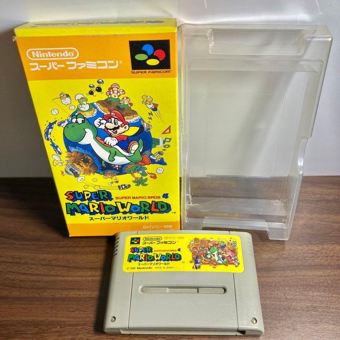 スーパーファミコン（SFC）【スーパーマリオワールド】箱つき【oka】