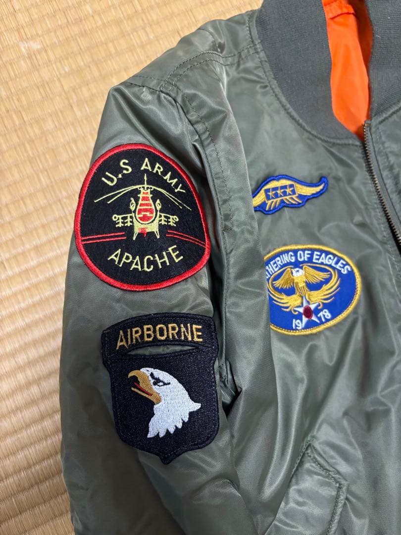 ALPHA TOPGUN MA-1フライトジャケット YM10\12 サイズ