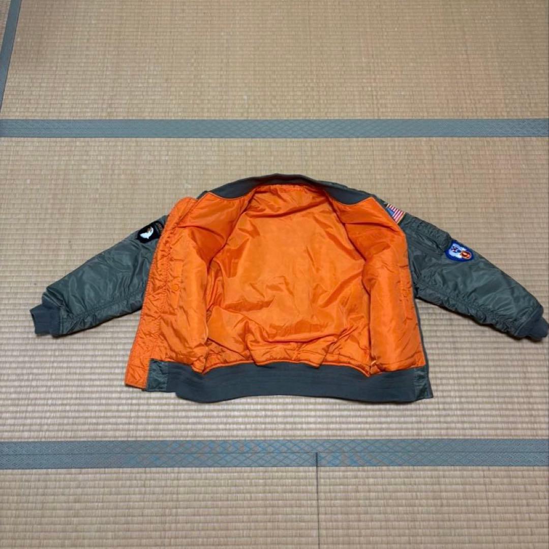 ALPHA TOPGUN MA-1フライトジャケット YM10\12 サイズ