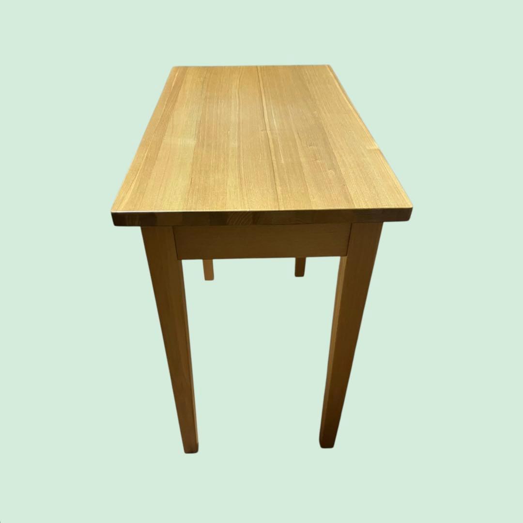 廃盤品 希少品 無印良品 タモ材 パーソナルデスク 学習机