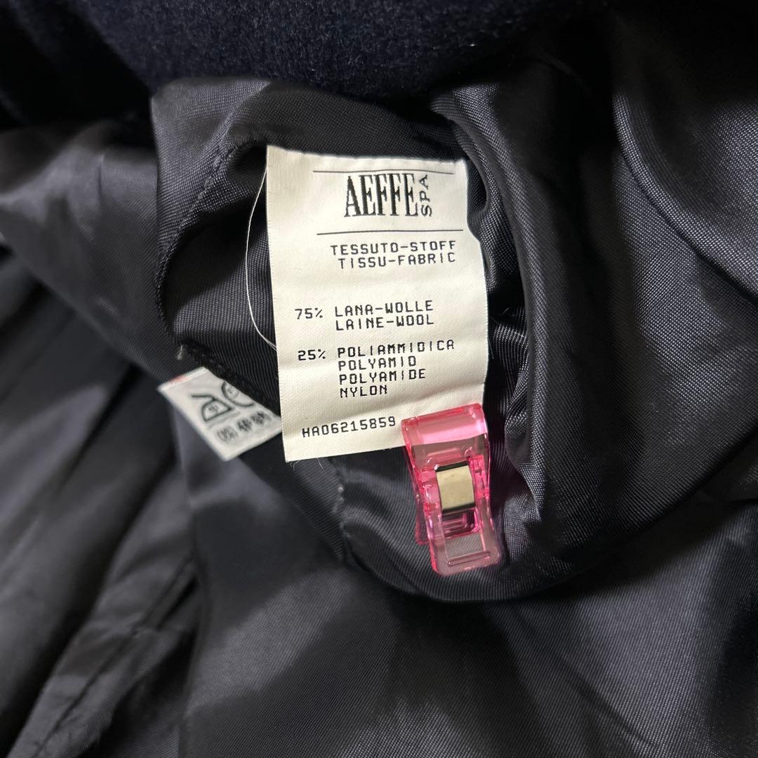 モスキーノ MOSCHINO ウール ピーコート イタリア製