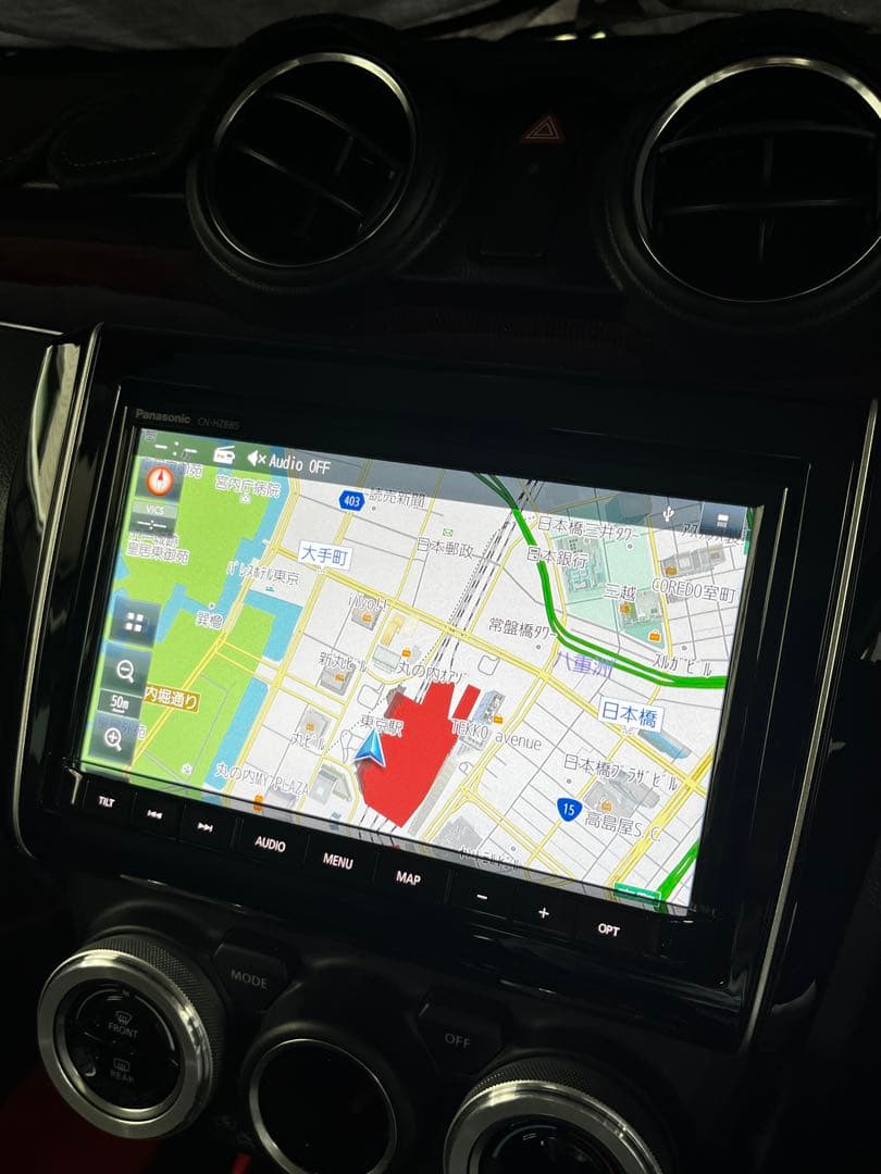 スズキ純正 Panasonic CN-HZ885 カーナビ スイフト 地図最新