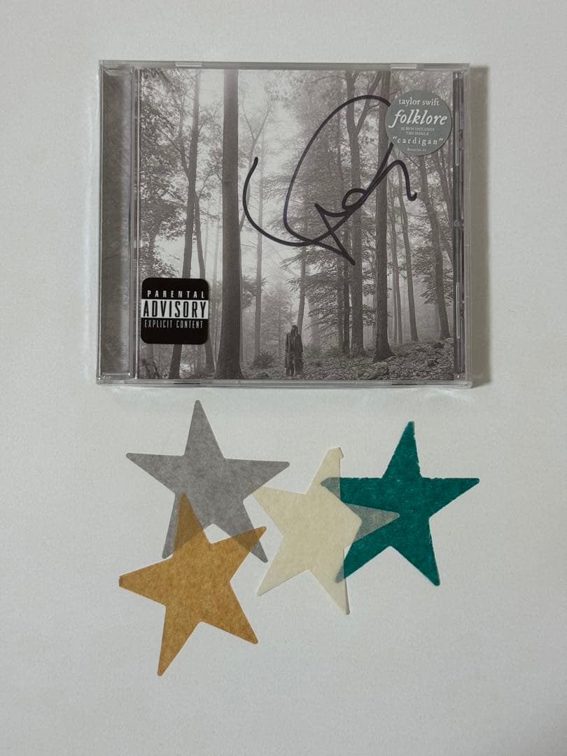 N*b様 Taylor Swift　folklore　直筆サイン入りCD