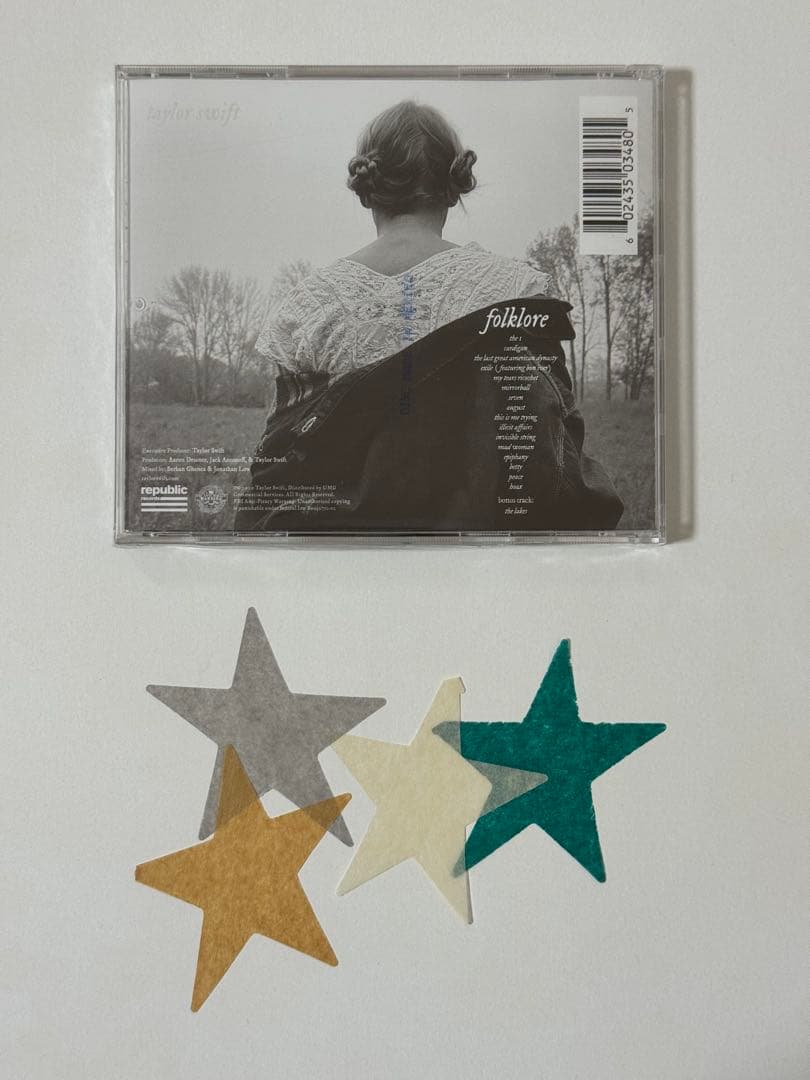 N*b様 Taylor Swift　folklore　直筆サイン入りCD