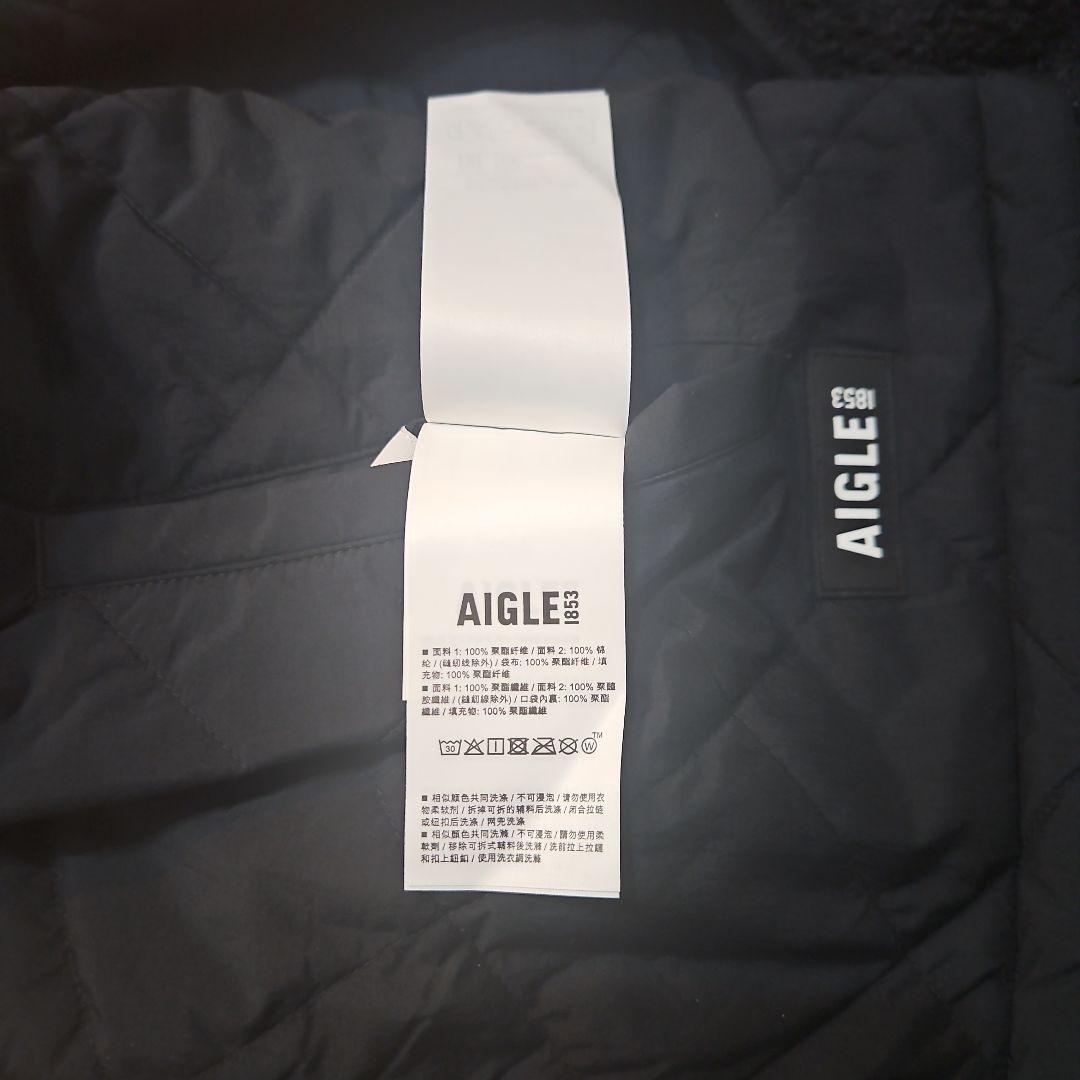 新品　AIGLE　エーグル　 インサレーション ベスト キルティング　サイズ40