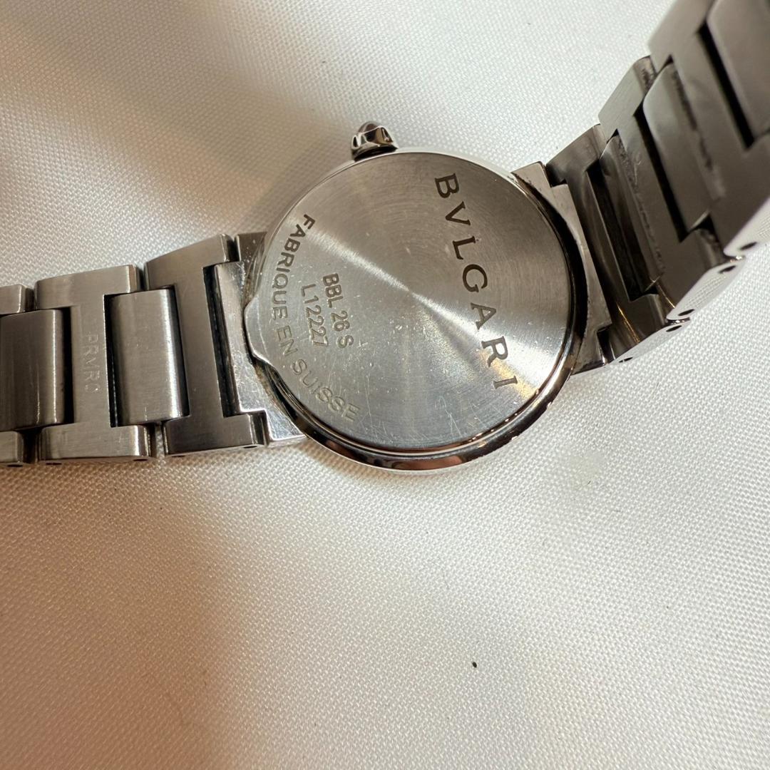 【稼働品】BVLGARI クォーツ 腕時計 ブルガリブルガリ BBL26S