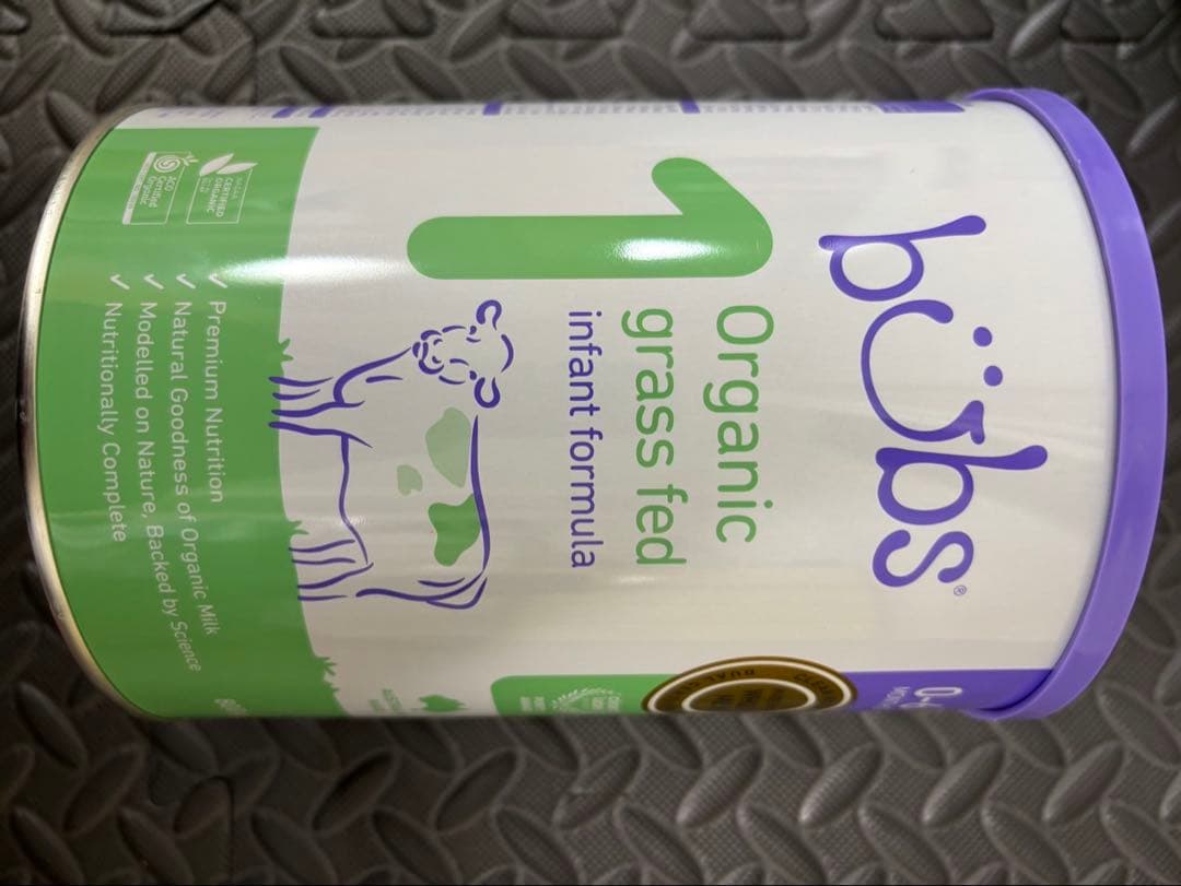 Bubs バブズ オーガニック粉ミルク STEP1 3缶セット