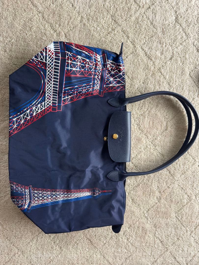 ロンシャン エッフェル塔 トートバッグ パリ本店限定