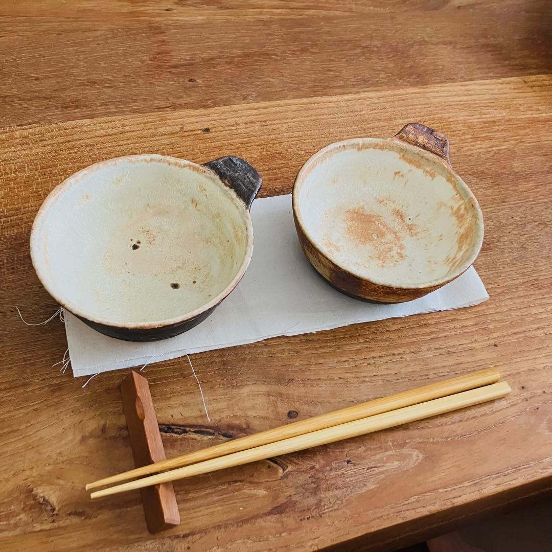 益子焼き　おふたり様　6点セット【廃盤希少】