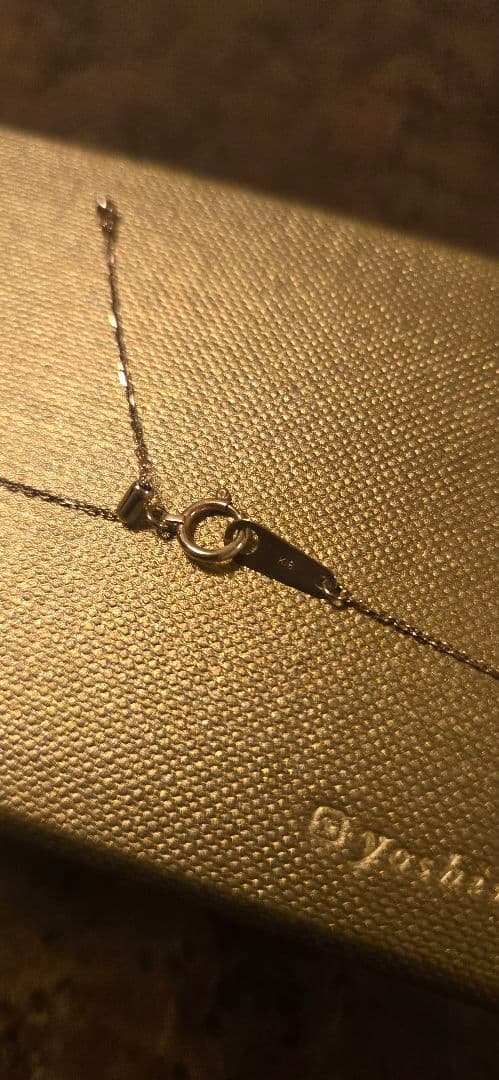 ぱ*る様 yoshinob K18 ネックレス ルビー イエローゴールド YG