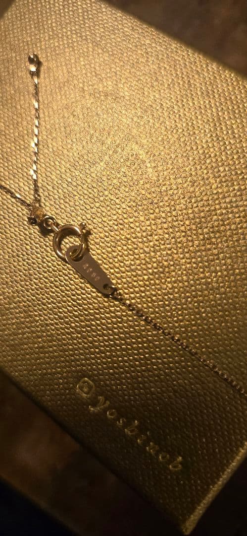 ぱ*る様 yoshinob K18 ネックレス ルビー イエローゴールド YG